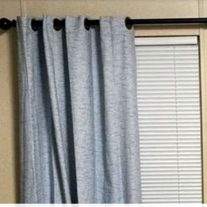 Target Threshold Blue Diamond Weave Curtains 4 panels, 54x84